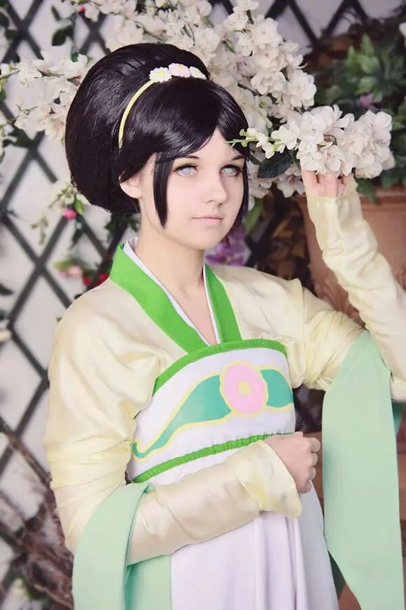 

Avatar The Last Airbender Costume Adult Toph Halloween Carnival Cosplay Costume