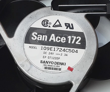Для воздуходувки Sanyo 109e1724c505 1751 17 см 170 мм DC 24 В 2.3A инвертор с полным кругом осевые