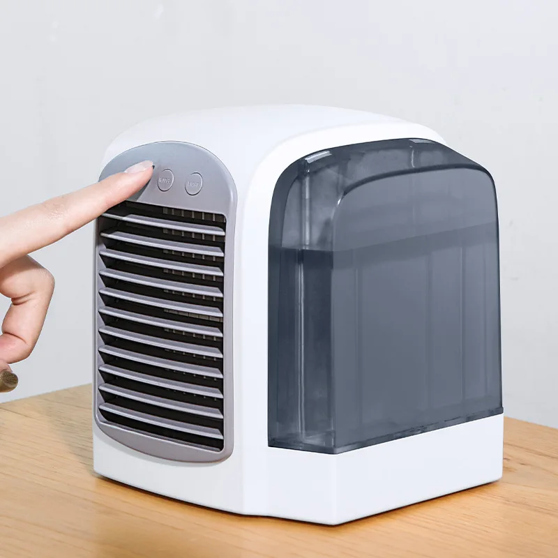 USB mini air cooler Air conditioning fan portable Cooler conditioner humidifier purifier for Home Office Desktop | Бытовая техника
