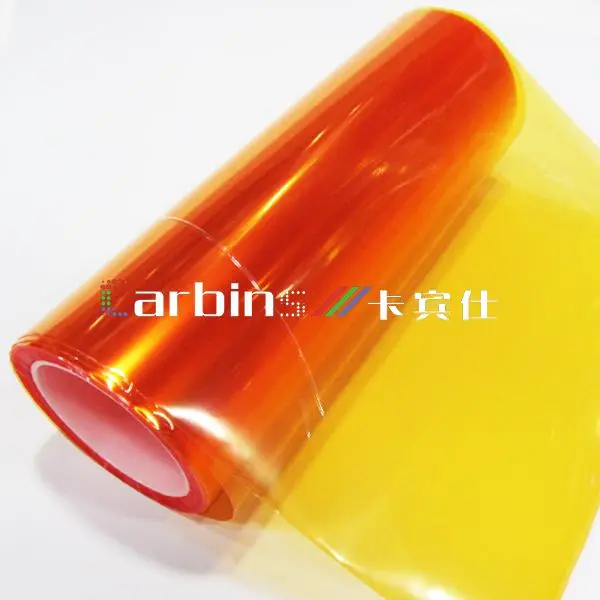 Глянцевая оранжевый Тонировочная пленка для автомобильных фар защитная 0 3*10 м