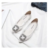 fashion womens crystal lace high heels shallow mouth single shoes rhinestone comfortable womens shoes 33 42