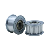 htd5m 24t idler pulley 162127mm belt width bearing idler gear pulley withwithout teeth 5678101215mm bore idler pulley