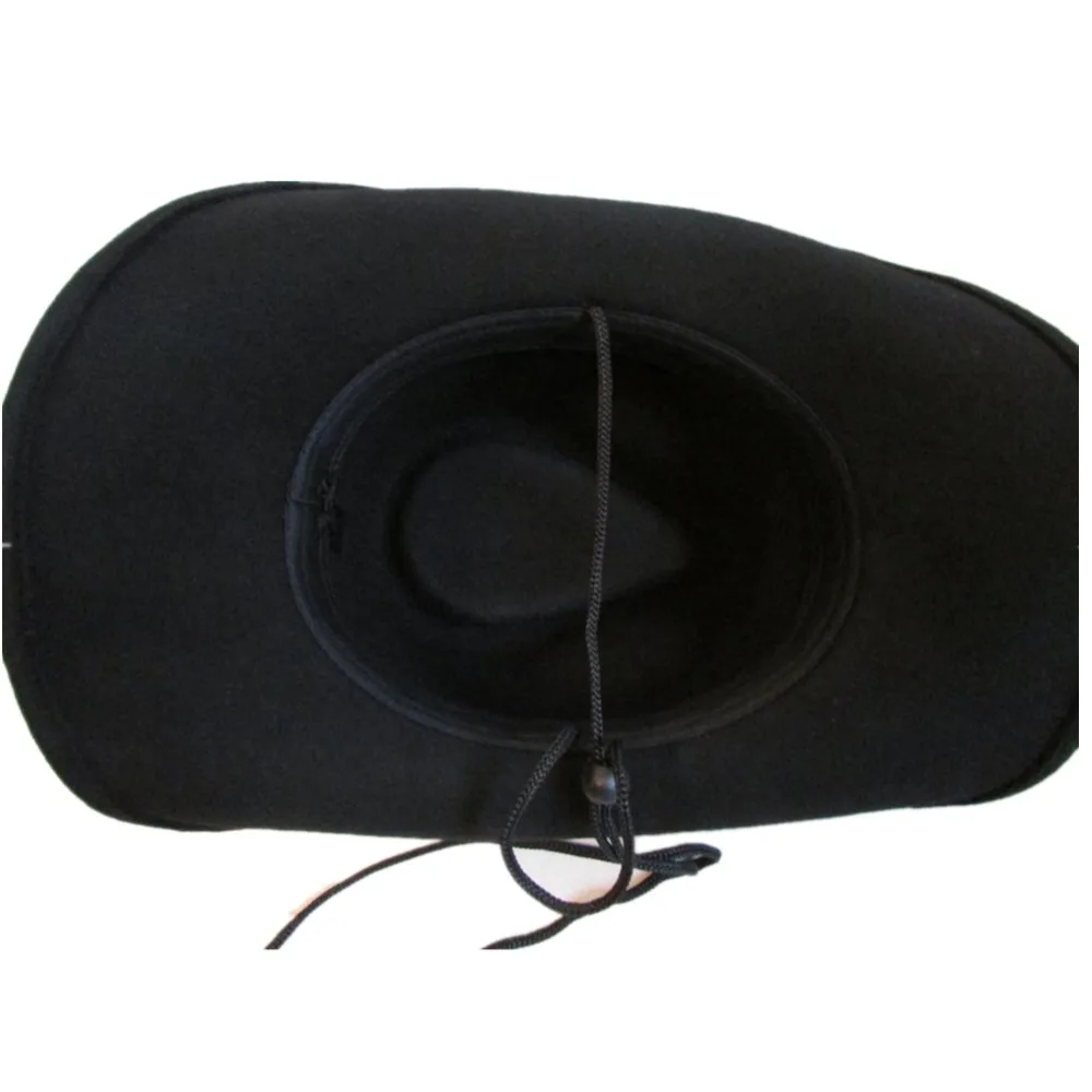 Классическая ковбойская шляпа унисекс с короной|wool cowboy hat|cowboy hatcowboy hat black |