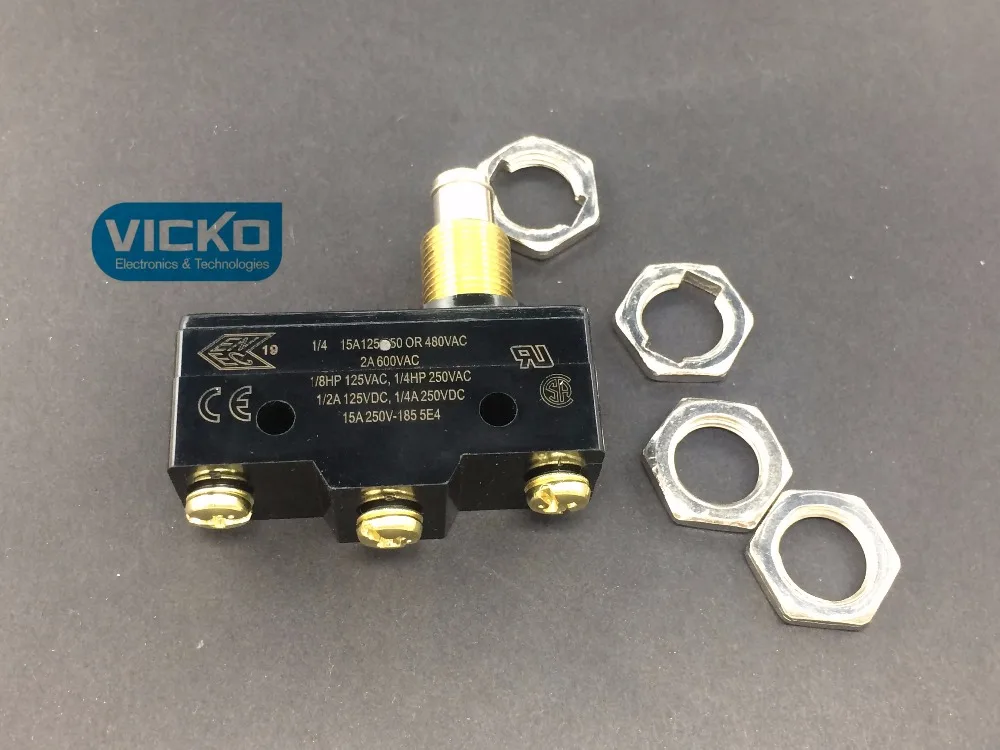 

[VK] BZ-2RQ1-A2 переключатель оснастки действия SPDT 15A 125V переключатель