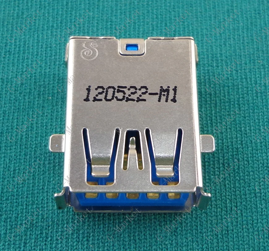 10 шт./лот 17 мм USB 3 0 разъем подходит для ASUS A43S X43S K43 X44L K53 N53SV K53Z серия материнская