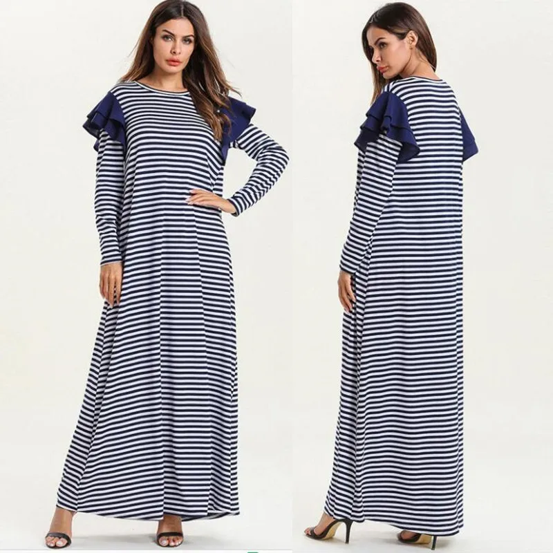 Vestidos Robe Femme летний кафтан абайя Дубай ислам мусульманский хиджаб платье для