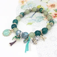 beach series tassel bracelet seashells hand beads bohemian small fresh female fashion jewelry accessories wholesale