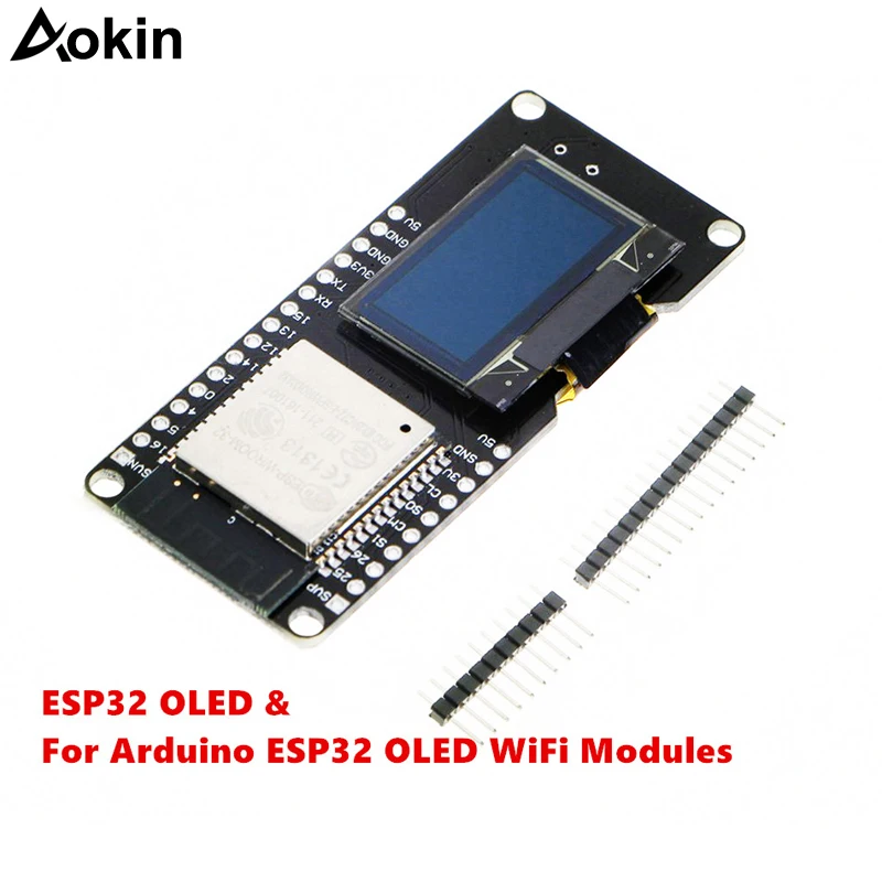 ESP32 OLED Wemos Wi Fi модуль Bluetooth двойной для Arduino ESP8266 с экраном поддержкой OLED|Запасные