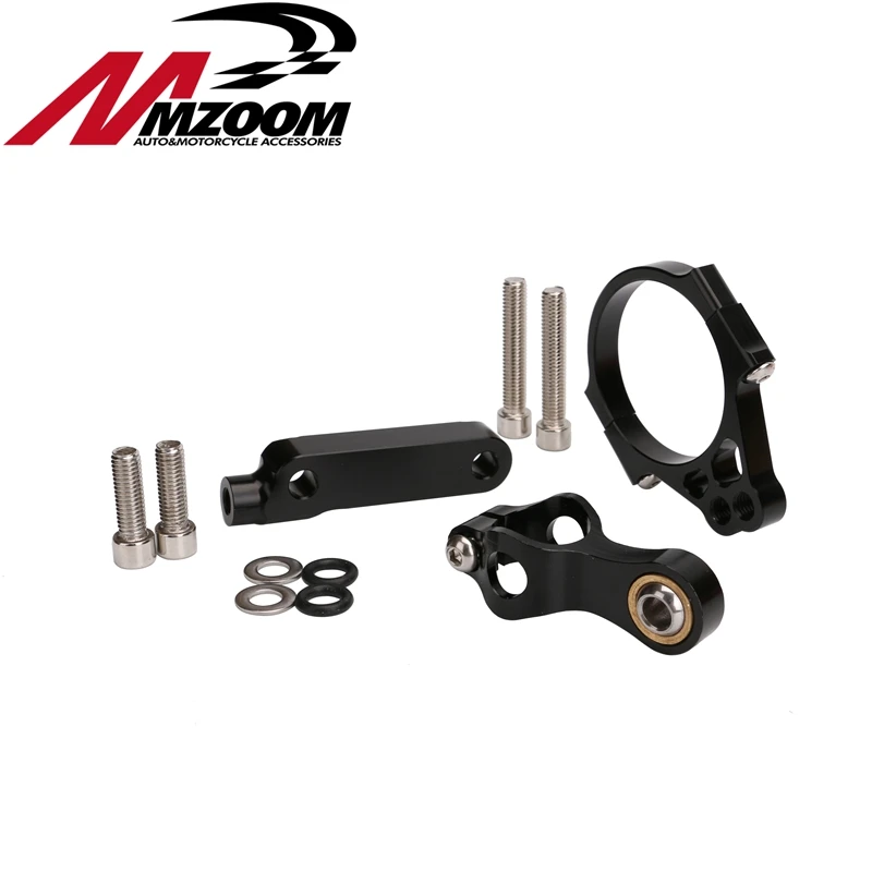 Мотоцикл Алюминий ЧПУ рулевой демпфер + регулируемый Подушки стабилизации