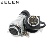 wf28 serie 7 pin waterproof connector plug socket connector ip67 electrical equipment power cord connector male and female