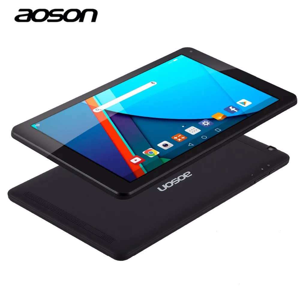 Новый Aoson R101 классический черный 10.1 дюймов Android 6.0 Планшеты PC 16 ГБ Встроенная