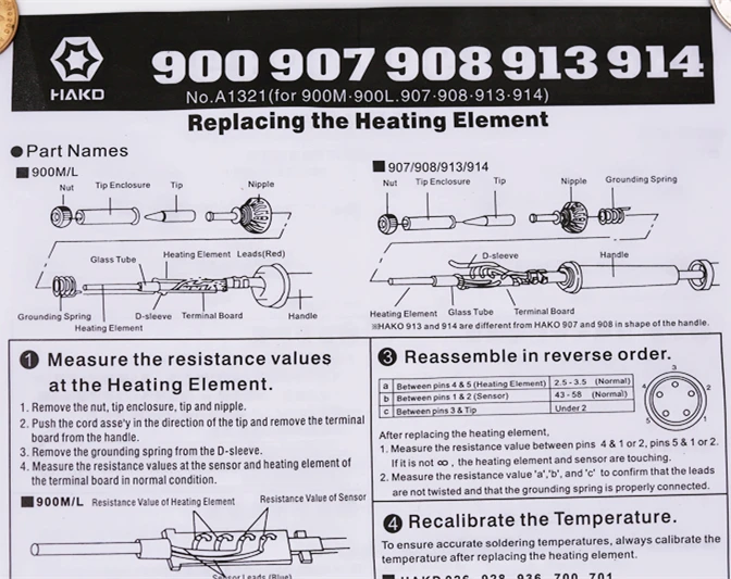 SZBFT 24 в 50 Вт замена керамического нагревательного элемента нагревательный