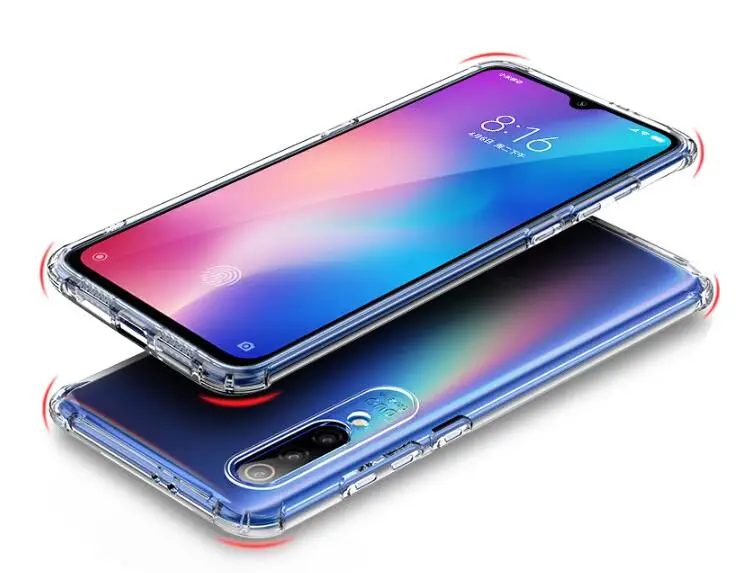 Противоскользящий Мягкий силиконовый чехол для Xiaomi mi CC9 CC9E 9 T Pro Чехол Xiao Red K20 Note 7 7A