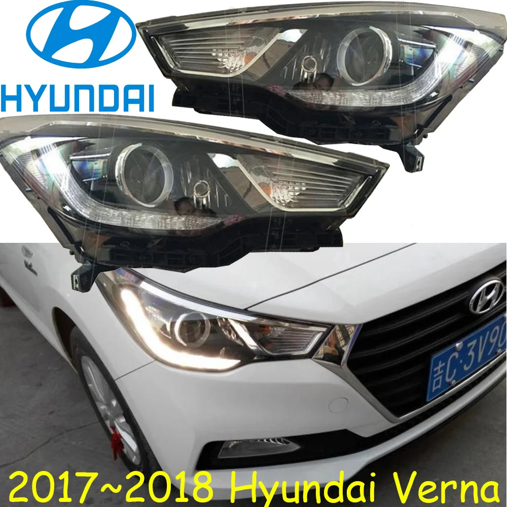 Фары Verna 2017 ~ 2018 Бесплатная доставка! Дневной светильник крет accent верна налобный