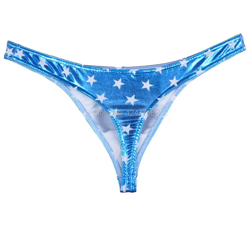 Новый Для мужчин купальник бикини стринги с аппликацией в виде звезды мини шорты