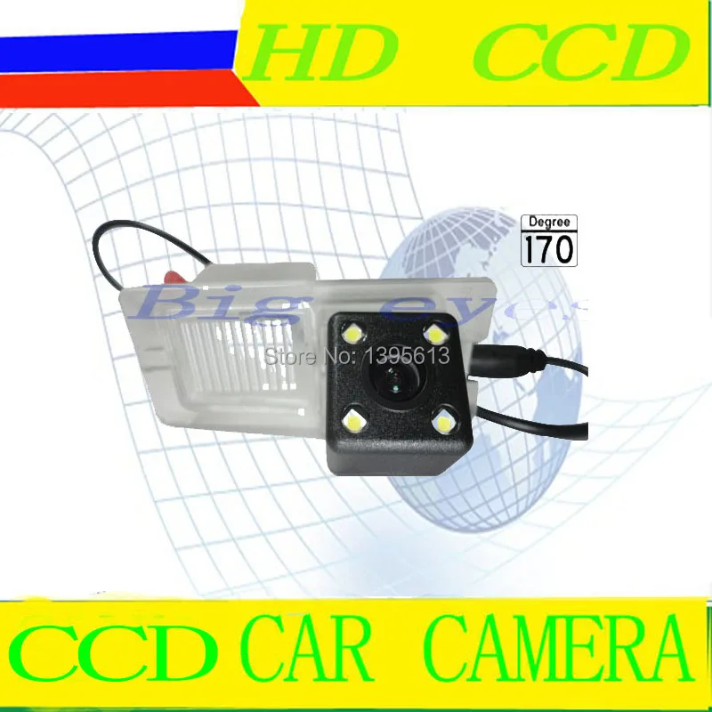 Бесплатная доставка CCD с 4LED камера заднего вида резервного копирования Камера