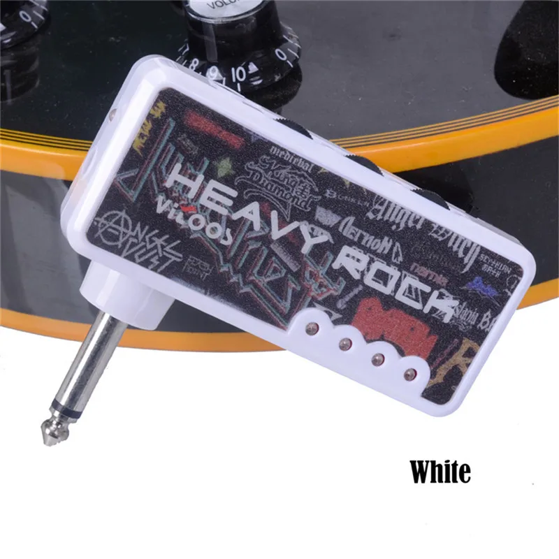 Portable Guitar AMP Plug In Amplifier USB Rechargeable-Heavy Rock Effect | Спорт и развлечения