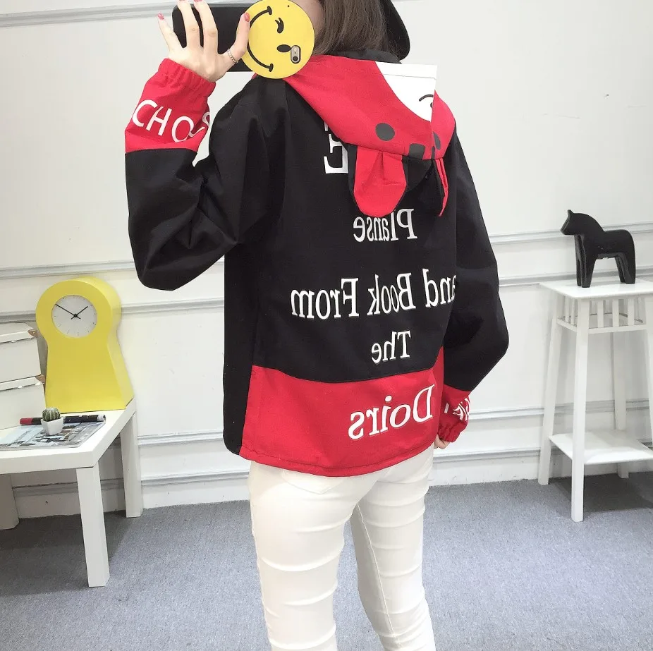 Весенние Базовые Куртки 2018 осень bf harajuku свободное дикое повседневное пальто