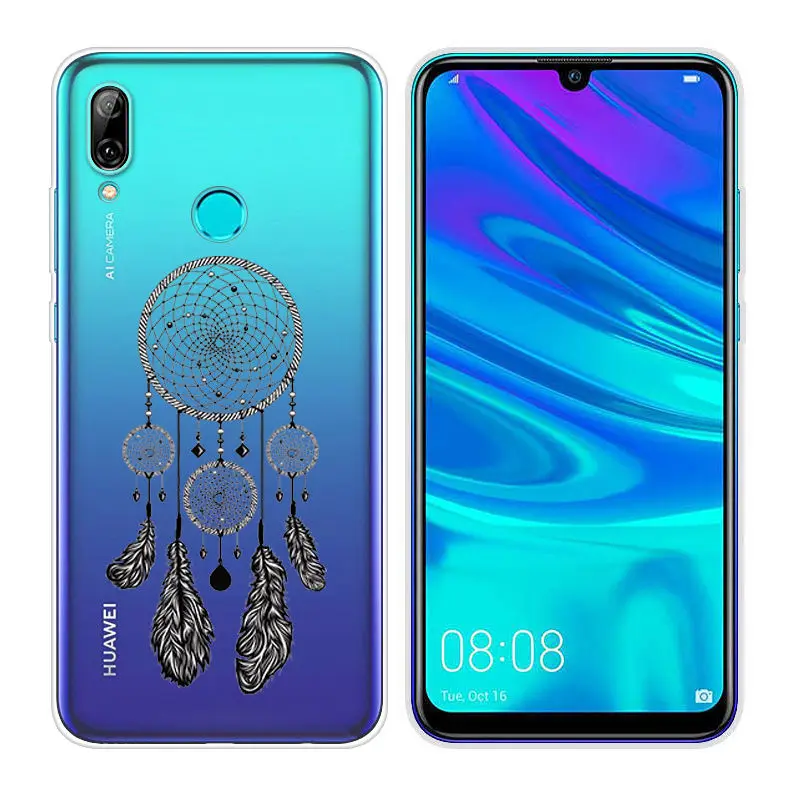 47 Силиконовые чехлы Arvin для huawei P Smart, мягкий прозрачный ТПУ чехол для телефона P Smart, 6,21 дюймов, чехол с рисунком, сумка - Цвет: 47