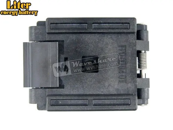 QFP80 TQFP80 LQFP80 PQFP80 FPQ 80 0.4 01 Enplas QFP IC тестовый ожога гнездо 0 4 мм шаг|Демонстрационные
