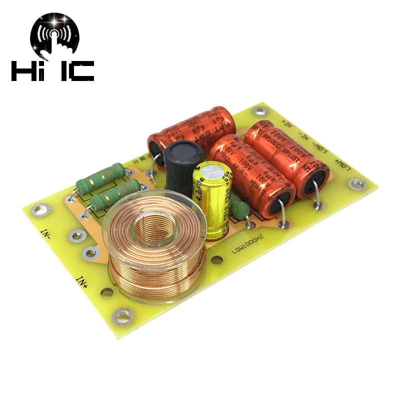 Оливковый разделитель частоты с 2 звуковыми колонками последней версии