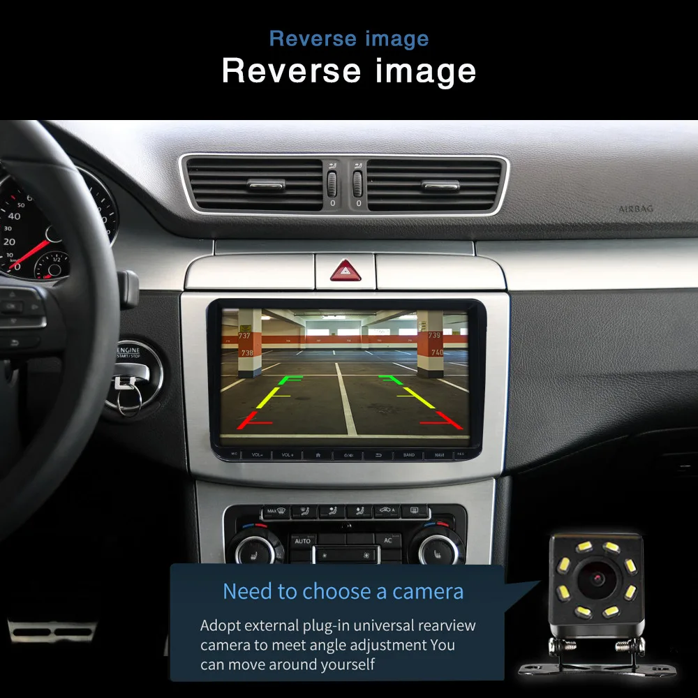 9 "4G ram Android автомобильный Радио плеер gps для Volkswagen VW POLO Passat CC Tiguan B6 golf 5 caddy Skoda Fabia