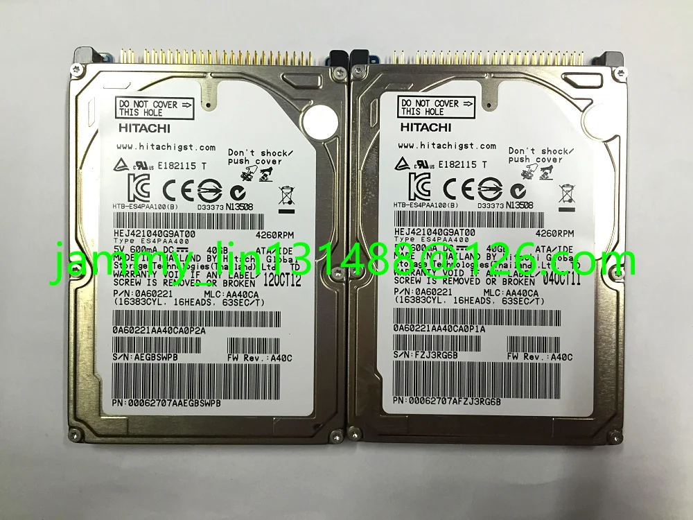 Бесплатная доставка оригинальный новый жесткий диск HEJ421040G9AT00 40 ГБ для VW жёсткий
