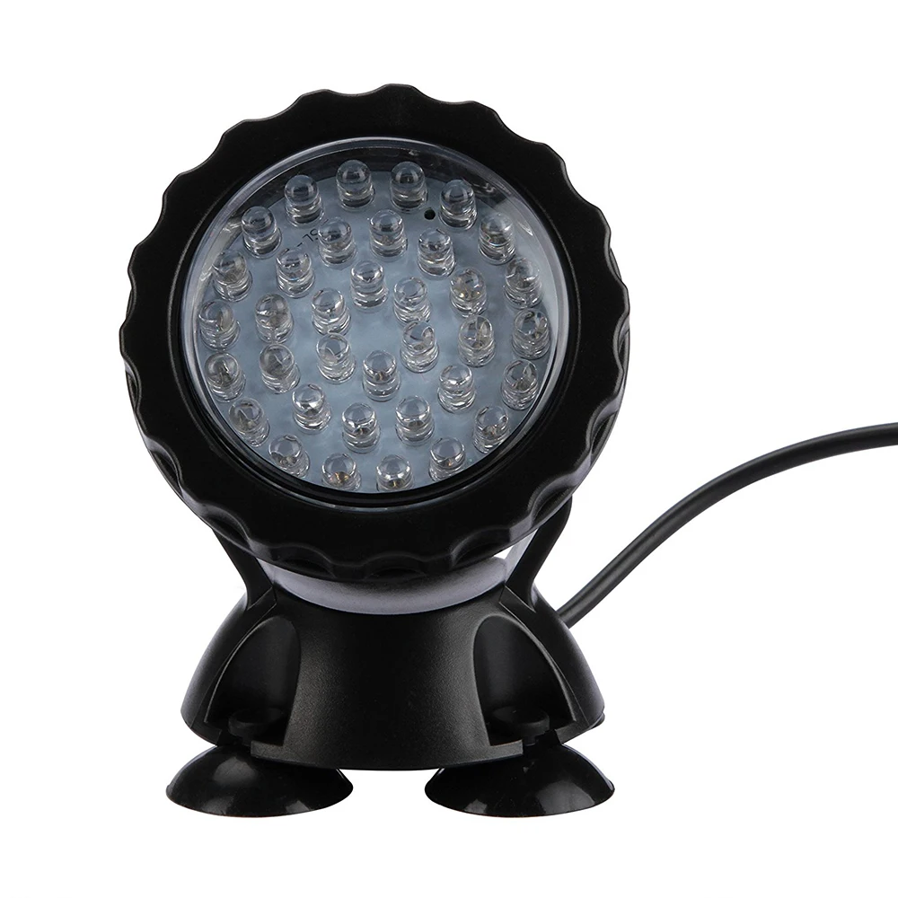 DONWEI 4 шт. RGB 36 LED Подводный точечный свет Высокая водонепроницаемость IP68 Свет Танк