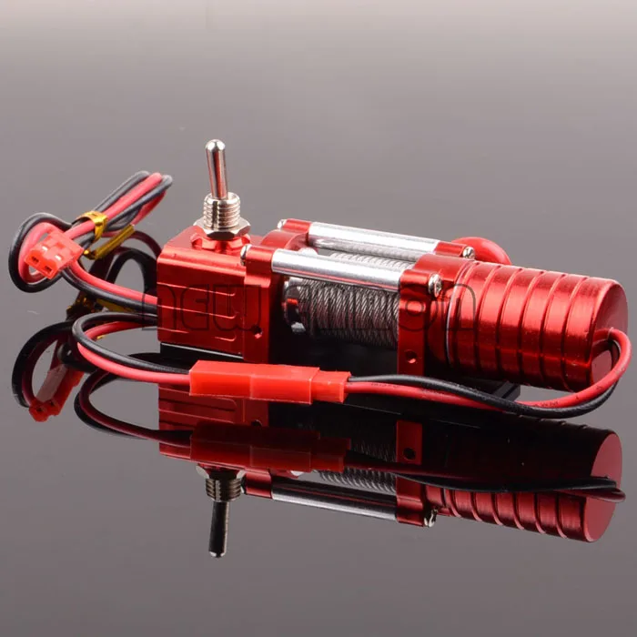 AX-winch 1:10 RC D90 SCX10 грузовик электрическая лебедка с переключателем металлический