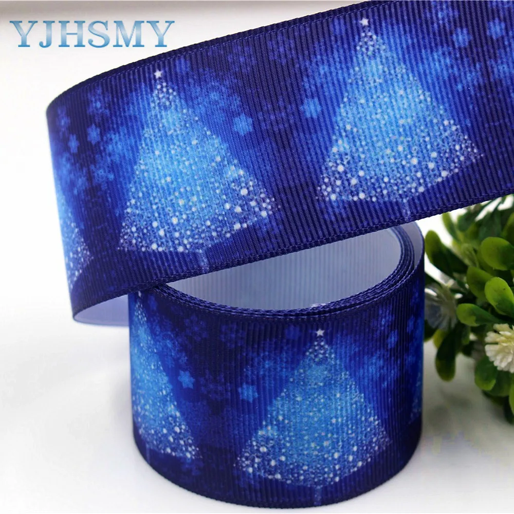 Лента Снежинка YJHSMY 179291 10 ярдов 38 мм|10 yard|snowflake ribbondiy handmade |