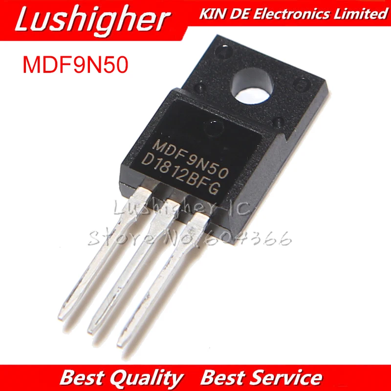 

10pcs MDF9N50 TO-220F MDF9N50FTH MDF9N50TH TO-220 9N50 TO220F MDF9N50BTH
