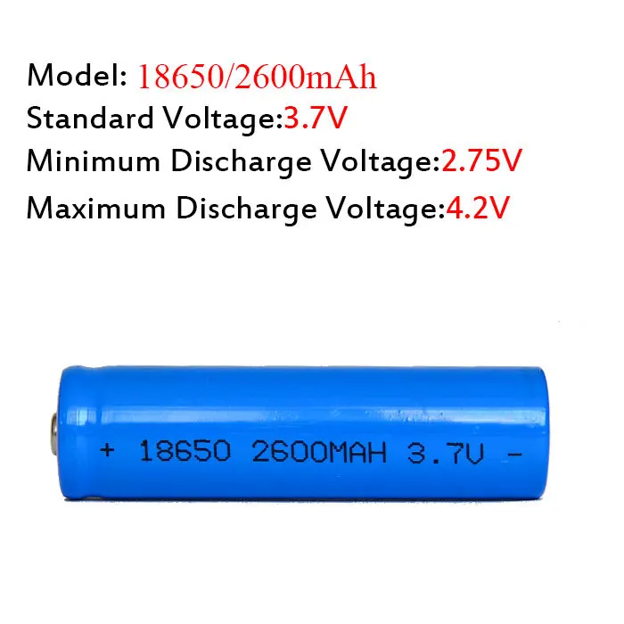 KingWei 2 шт Защищенный 18650 литий-ионный перезаряжаемый 2600 mah аккумулятор+ один NK-809 Универсальный Двойной аккумулятор зарядное устройство для фонарика