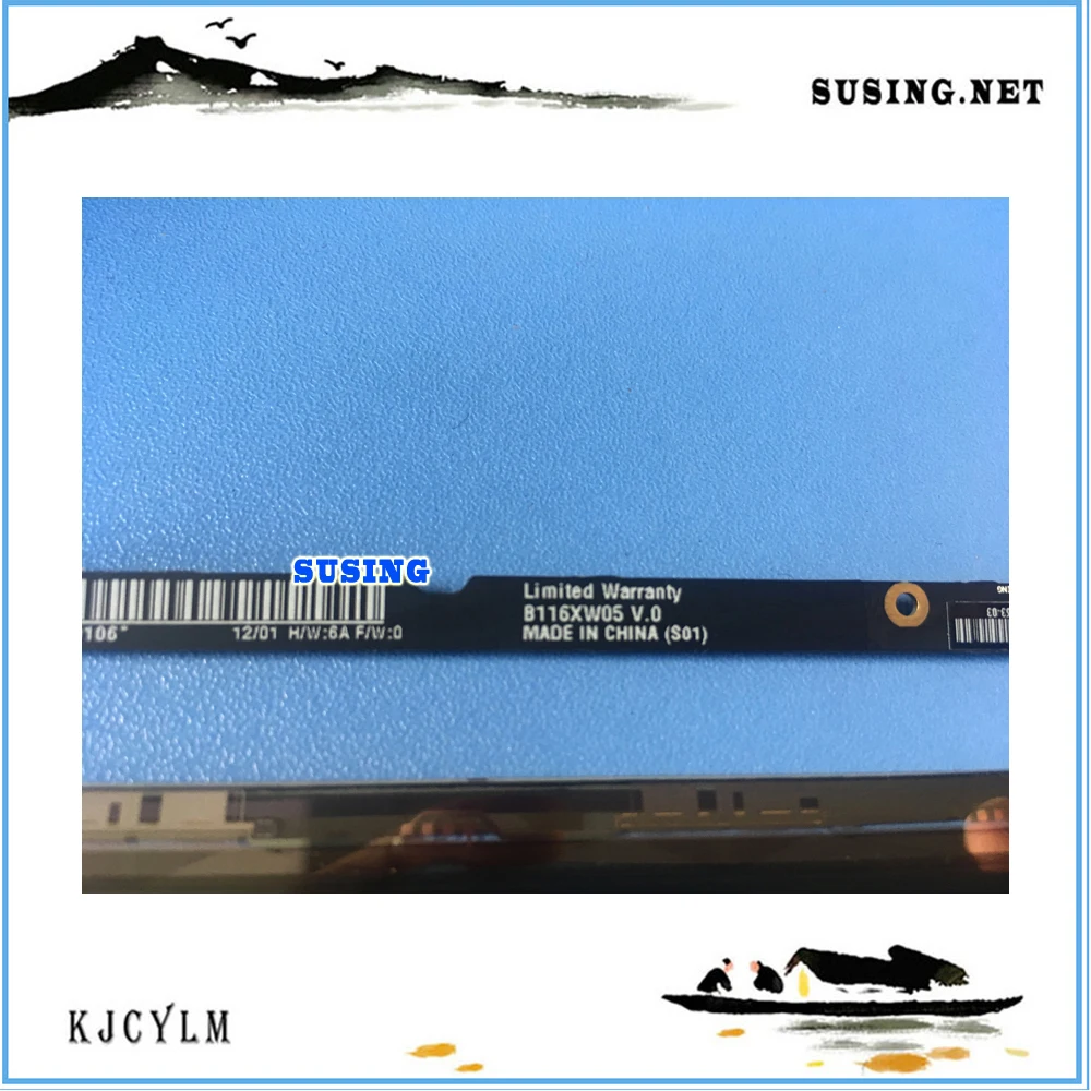 100% NEW For MACBOOK AIR 11&quot A1370 A1465 B116XW05 V.0 LTH116AT01 A01 LED LCD Glass Panel Display Screen 2010-2015 Year | Компьютеры и