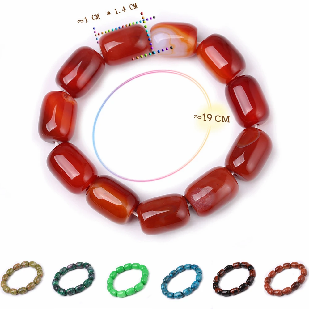 Оригинальный браслет из натурального смешанного агата модные браслеты с