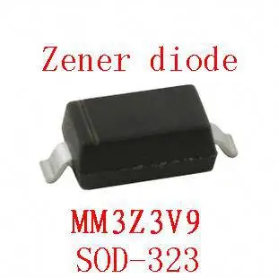 0805 smd Диод Зенера sod 323 мм 3z3v9 100 шт.|smd zener diode|zener diode0805 |