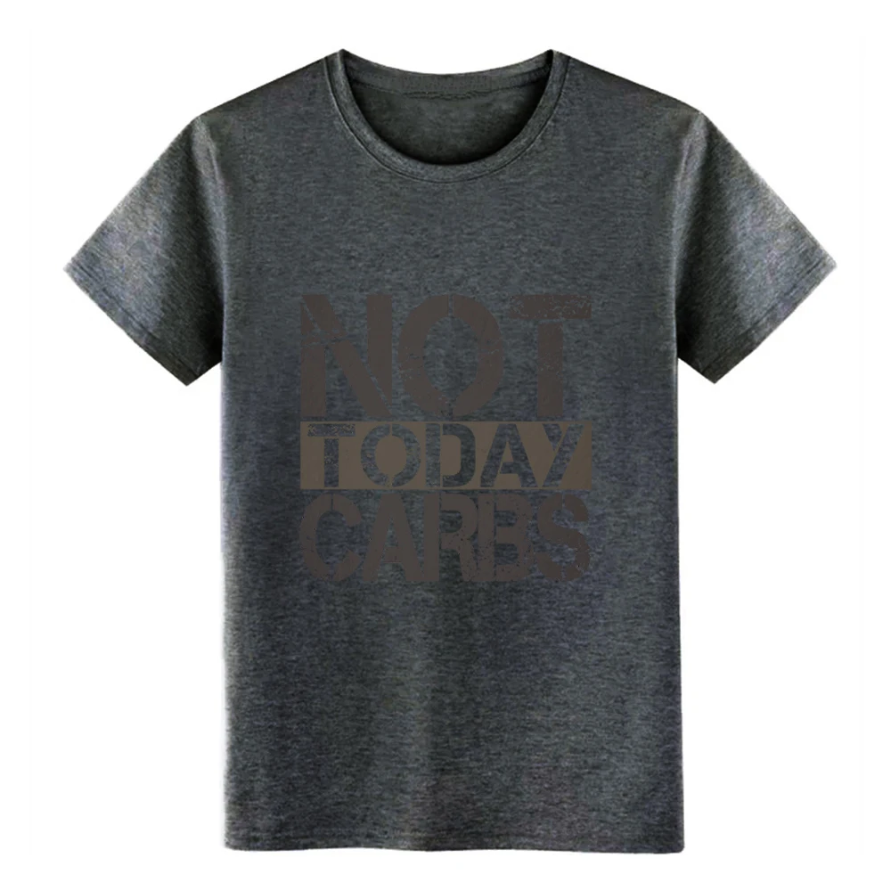 Мужская футболка с принтом Keto Not Today Cubs LCHF хлопковая Футболка круглым вырезом