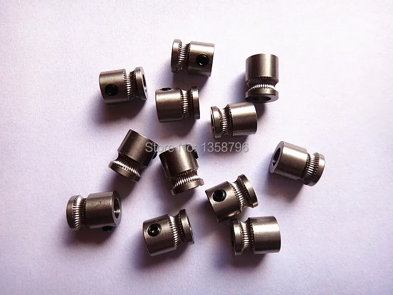 5 шт./партия экструзионные шестерни из нержавеющей стали для 3D принтера|extrusion