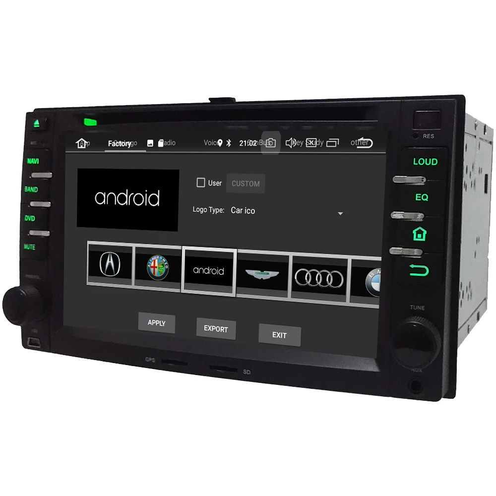 Navirider Android 9,0 автомобильный Радио плеер для Kia Cerato Sportage CEED Автомобильный gps головное устройство мультимедийная поддержка aux камера и Рулевое управление