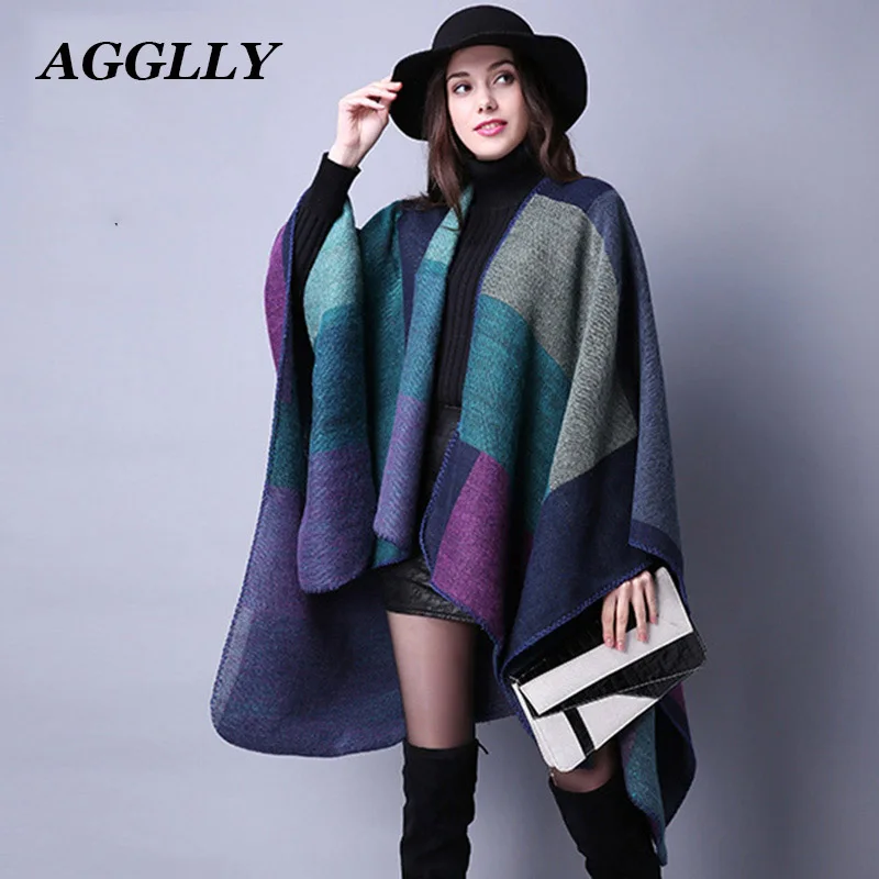 Abrigo Mujer пончо женская накидка зимнее пальто женские y capas desigual женское манто femme hiver