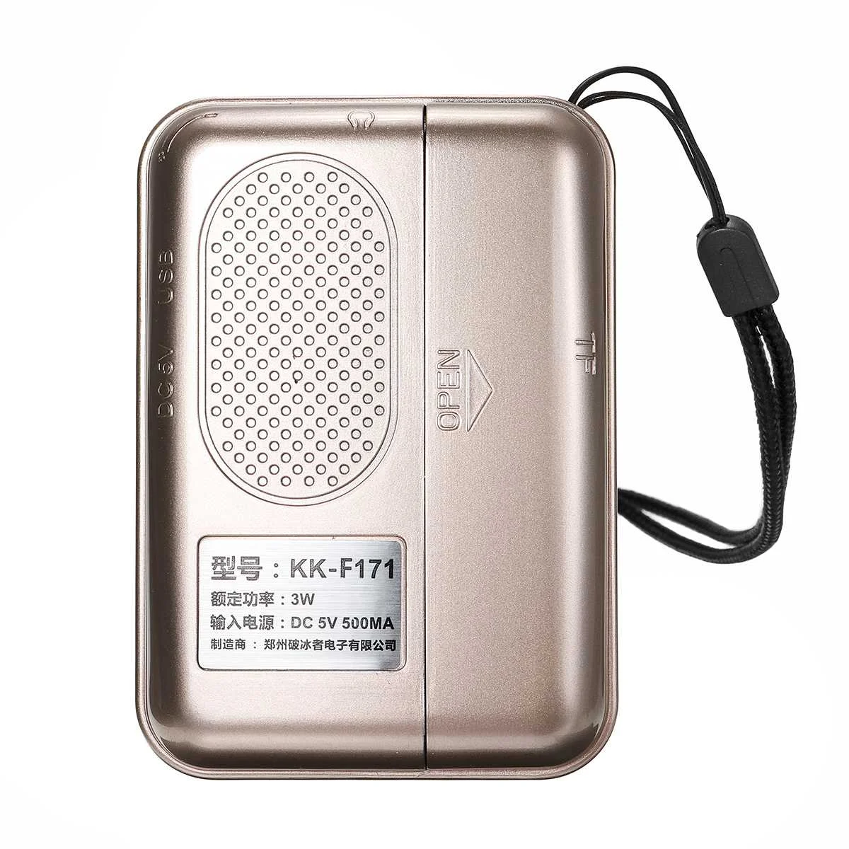 Мини Портативный lcd Цифровой FM Музыкальный радиоплеер динамик TF карта Mp3 динамик плеер USB