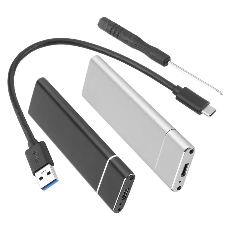 Адаптер M.2 NGFF SSD 6 Гбит/с на USB 3 1 Type C конвертер Корпус Корпуса твердотельного диска