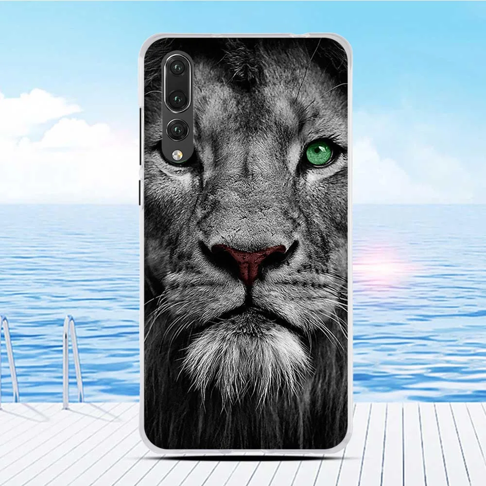 Чехол-Бампер для Huawei P20 Pro чехол телефона Тонкий силиконовый Plus Модный pro Fundas с 3D