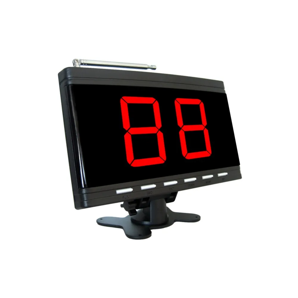 Беспроводная настольная система вызова SINGCALL 20pcs Red настольные звонки APE700 и 1pc