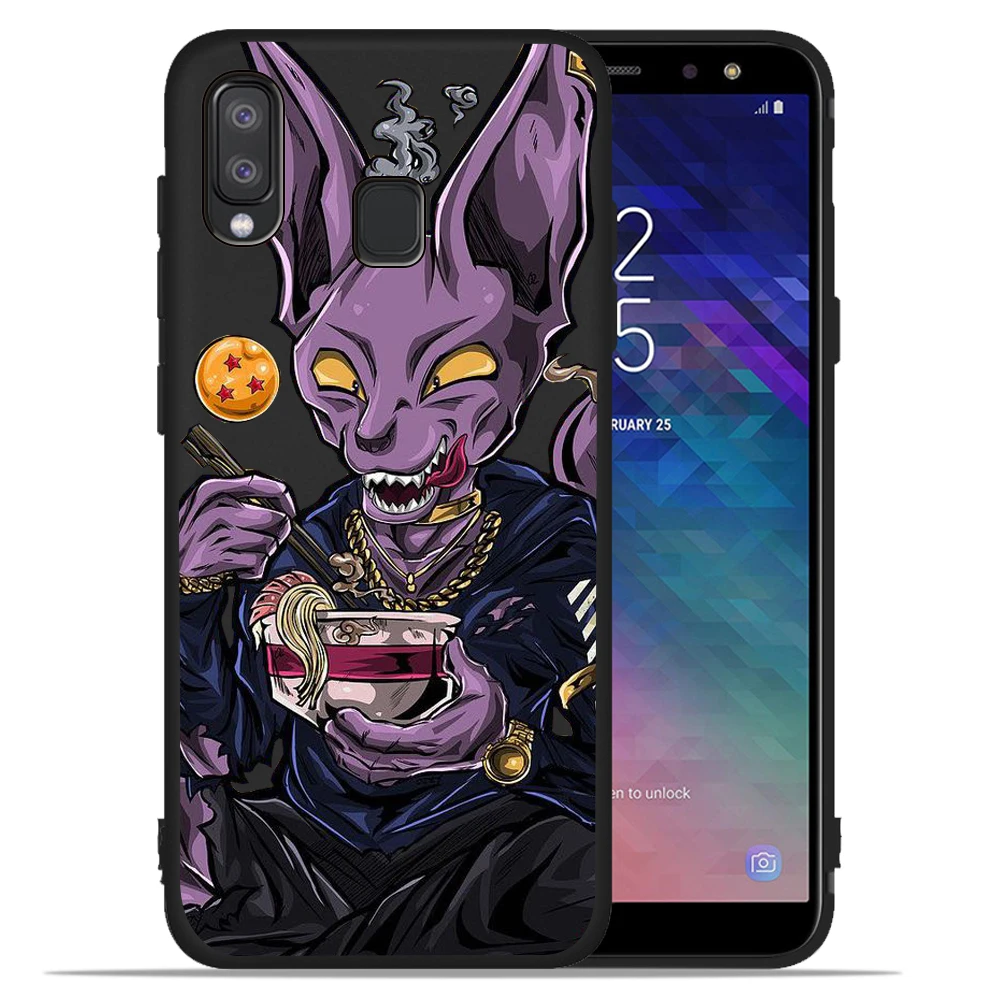 Dragon Ball Супер Saiyan Goku Vegeta Dragon чехол для телефона для samsung Galaxy A50 A20 A30 A40 A10 A70 M10 M20 Etui задняя крышка