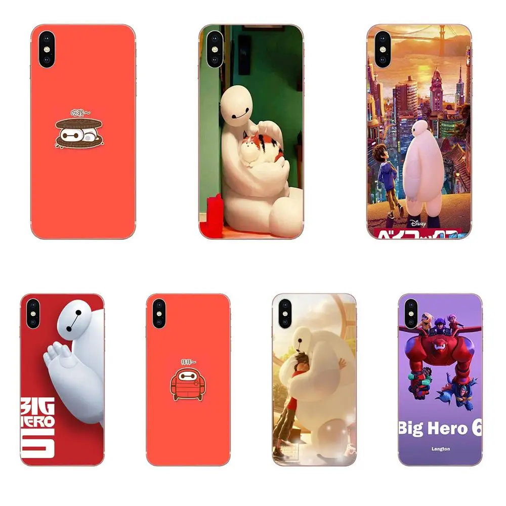 Большой Герой 6 Baymax роскошный высококачественный защитный корпус телефона для