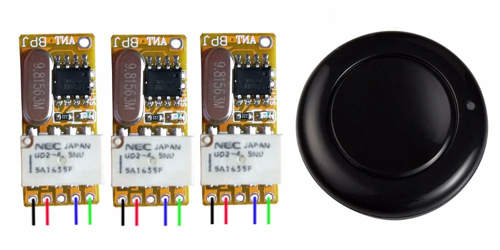 Беспроводной пульт дистанционного управления переключатель постоянного тока 3 5