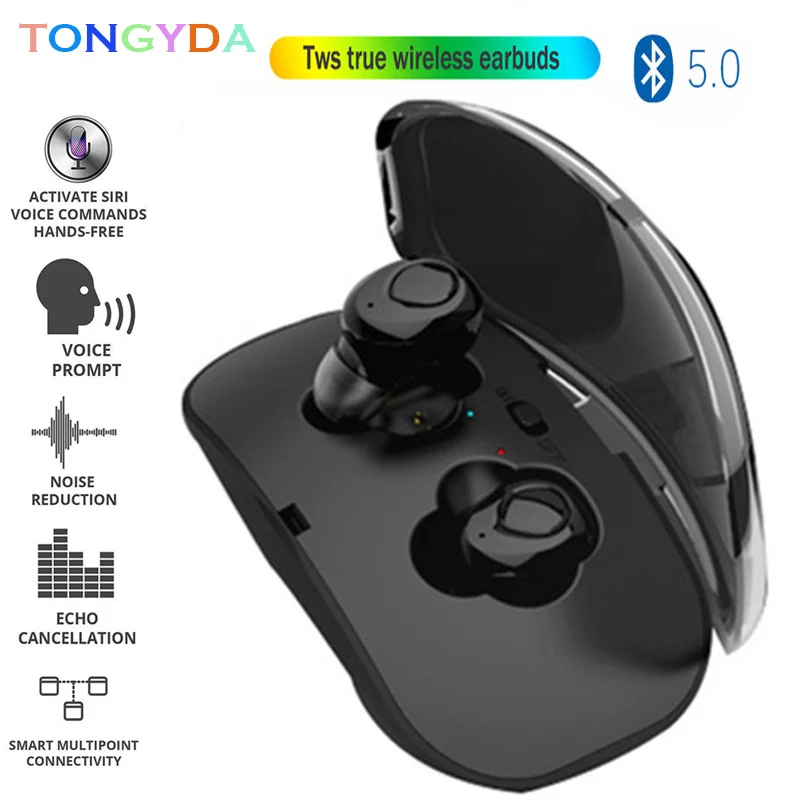 X18 Bluetooth наушники TWS Беспроводные гарнитуры беспроводные Handsfree спортивные