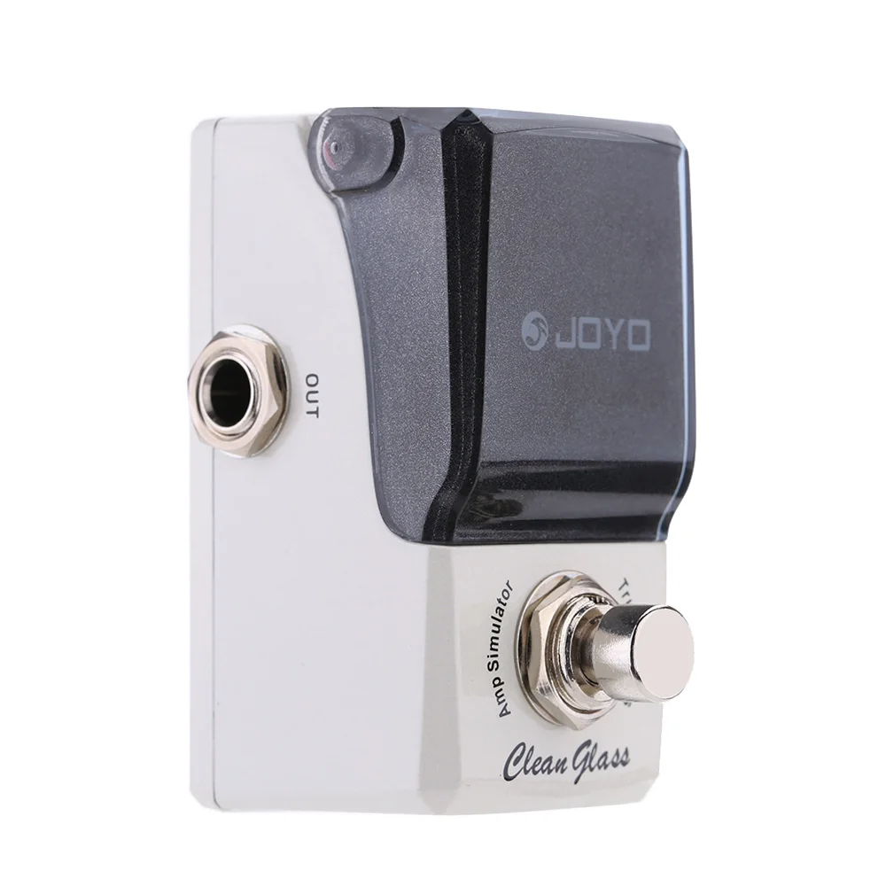 JOYO JF-307 Clean glass Amp Simulator Мини педаль эффектов для электрогитары с ручкой Guard True Bypass