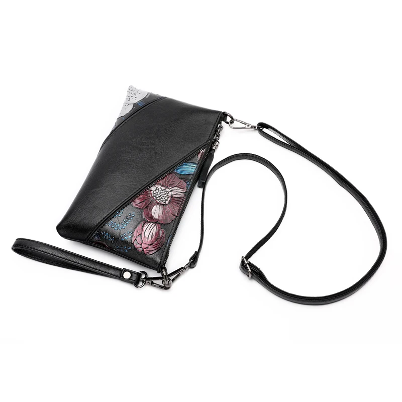 Модные лоскут Цветочные плеча Crossbody Сумки женские роскошные Для женщин сумки