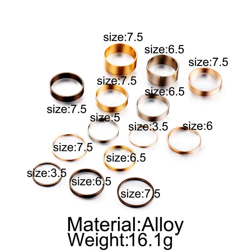 14 шт./компл. винтажная Женская фотосессия эффектная бижутерия ручной работы